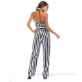 Women Office Loose Tube Dress Wide Leg Pants